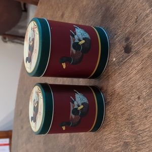Christmas duck nesting tins